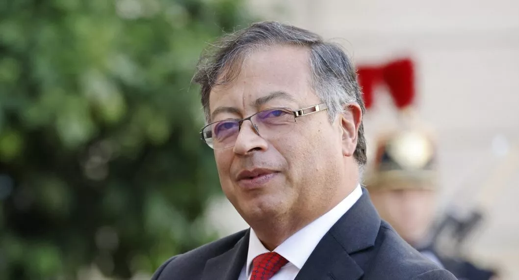 Gustavo Petro, presidente de Colombia, que busca negociación con Eln. 