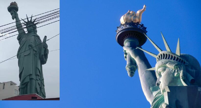 Foto de Estatua de la Libertad a propósito de 'tiktoker' que hizo una broma 