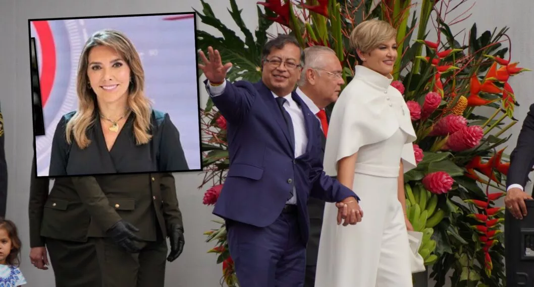 Mónica Rodríguez critica a Gustavo Petro y a su esposa Verónica Alcocer por nombramientos a sus amigos en el Gobierno.