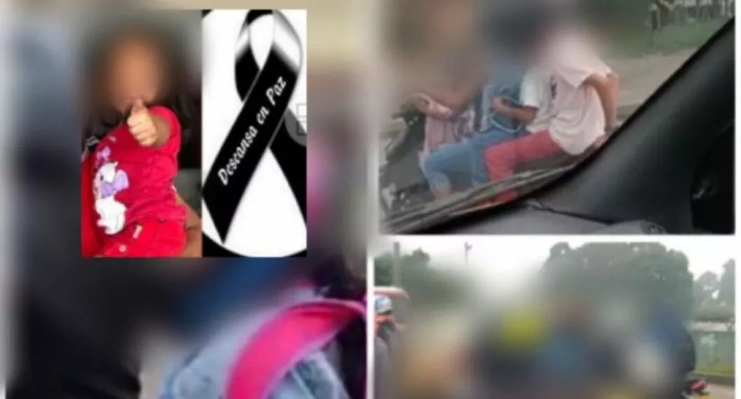 Preocupación en Cali por niños que son pasajeros en motos: varios murieron