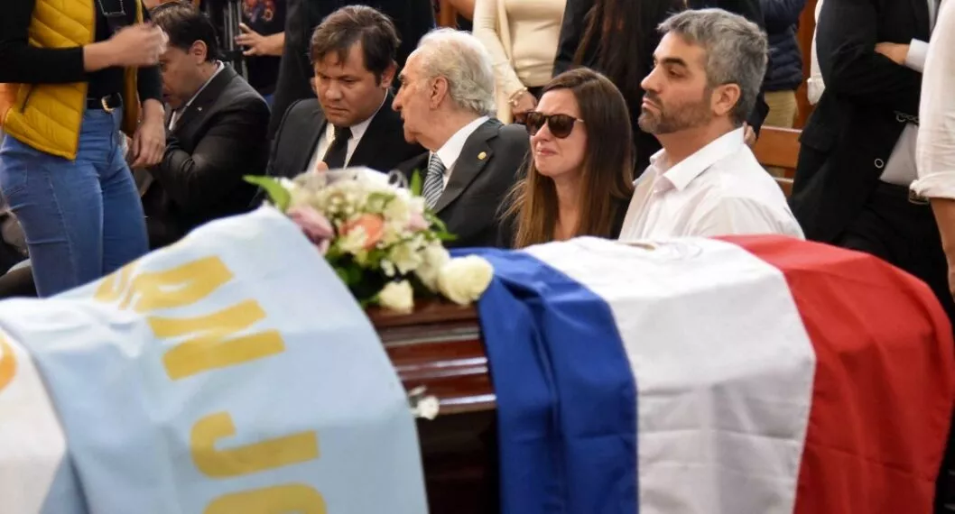 Claudia Aguilera, viuda del fiscal Marcelo Pecci, asesinado en Cartagena.
