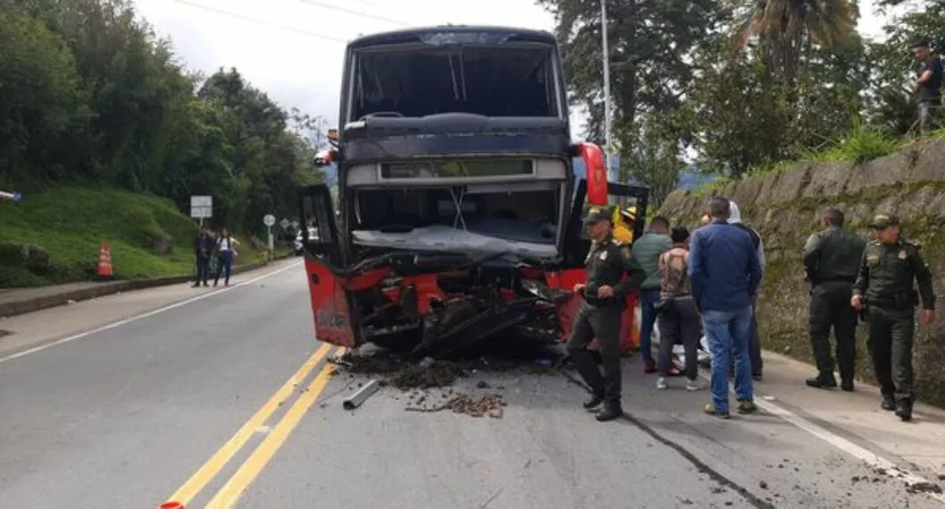 Imagen de los accidentes de tránsito en Cundinamarca
