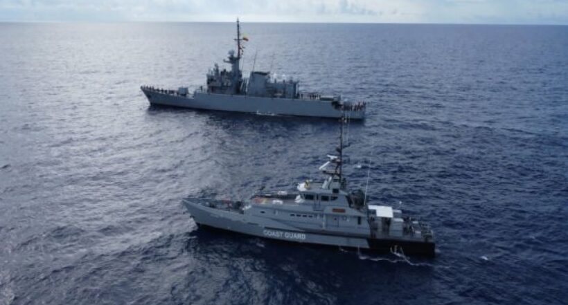 Armadas de Colombia y Jamaica desarrollaron ejercicios militares