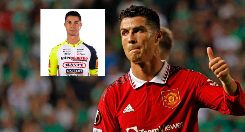 Un equipo de ciclismo ha tentado a Cristiano Ronaldo para ficharlo, después de que él mismo astro portugués manifestó que no se siente feliz en el United