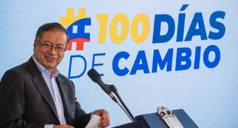 Gustavo Petro celebra con documental 100 días de Gobierno
