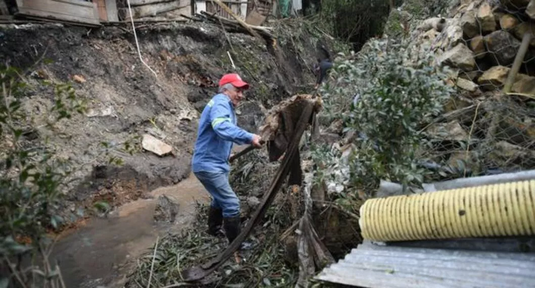 1.357 familias en Bogotá han  sido afectadas por la ola invernal