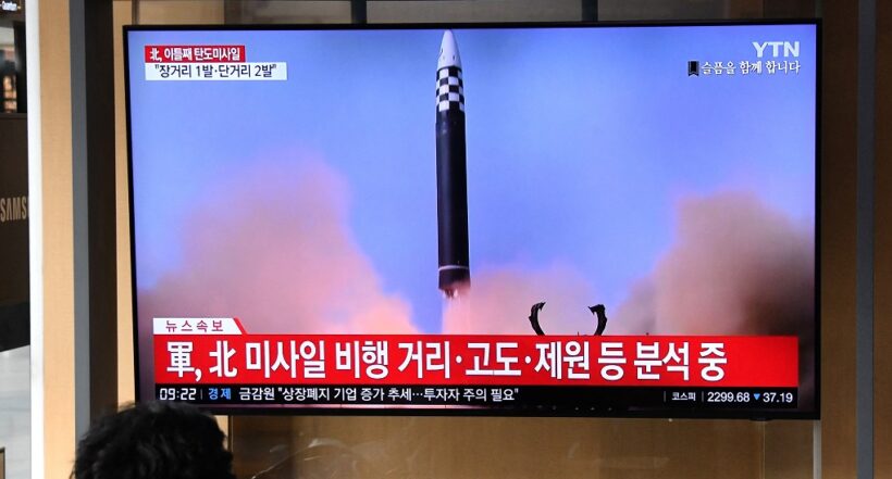 Corea del Norte disparó misil, según Corea del Sur; aumenta tensión en EE. UU.