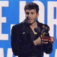 Sebastián Yatra, en los Latin Grammy. 