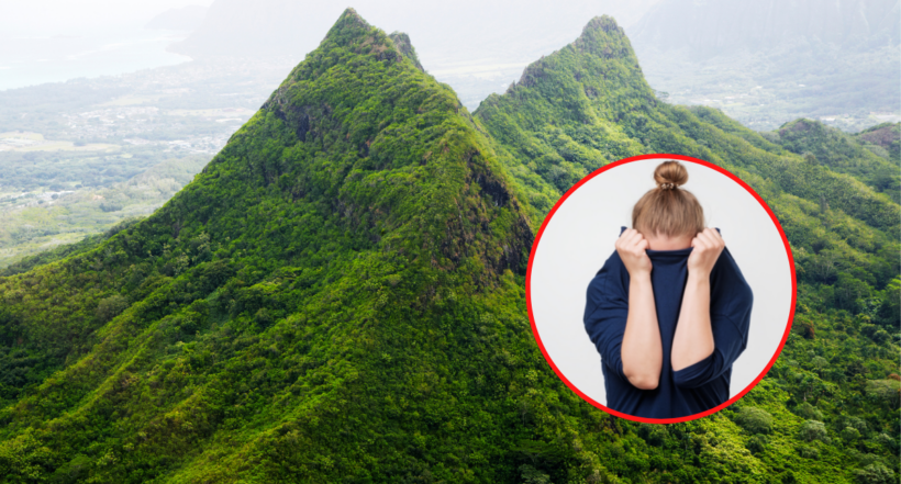 Mujer de 21 años tuvo que esconderse en la montaña por golpiza de su expareja.