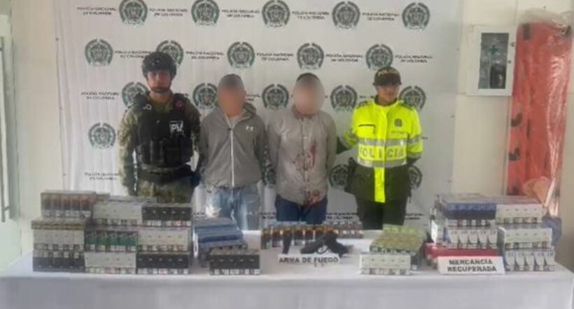 Capturan a ‘Los Malboro’, dos hombres que robaban cigarrillos en el sur de Bogotá