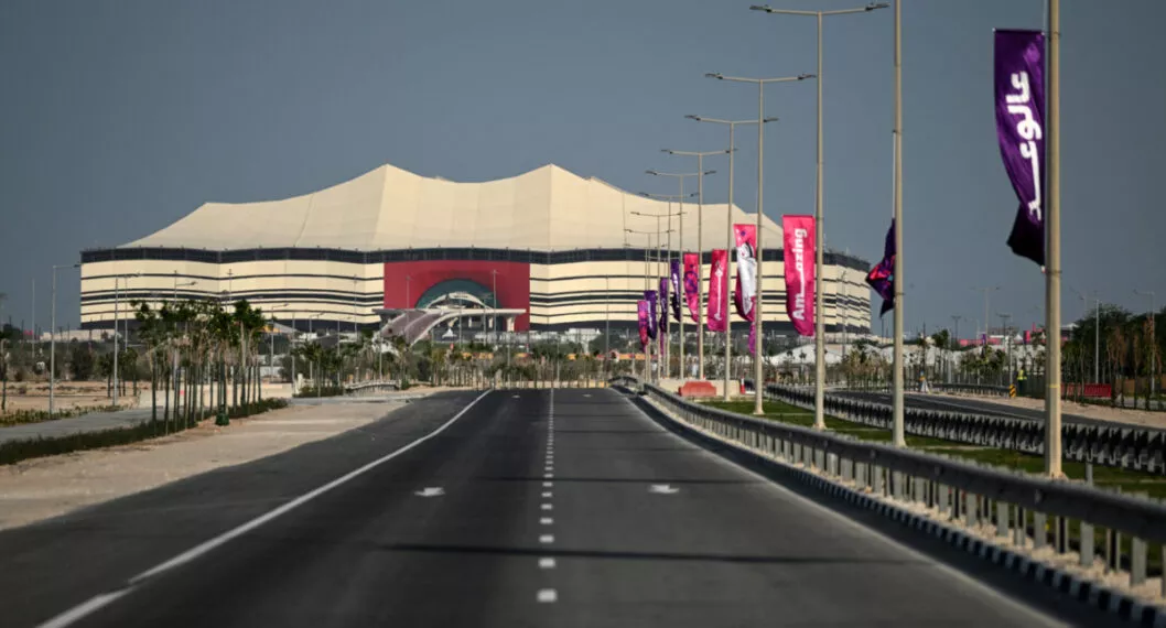 Estadio Al Bayt, escenario de la inauguración de Qatar 2022.