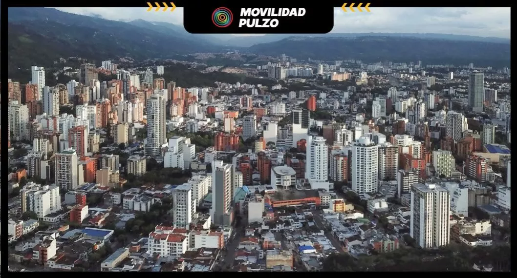 Imagen de la ciudad de Bucaramanga por pico y placa