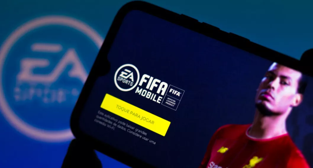 Videojuego Fifa Mobile.