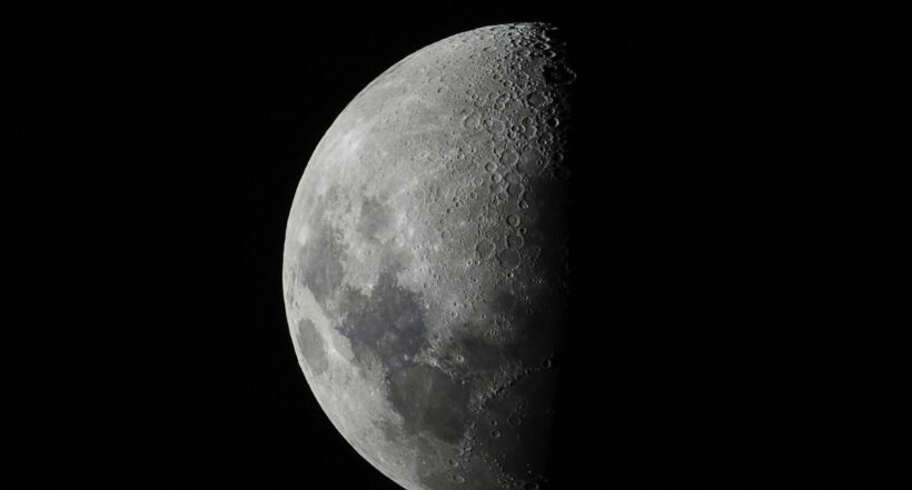 Imagen de la Luna, ya que Nasa y SpaceX firman acuerdo para el segundo alunizaje tripulado