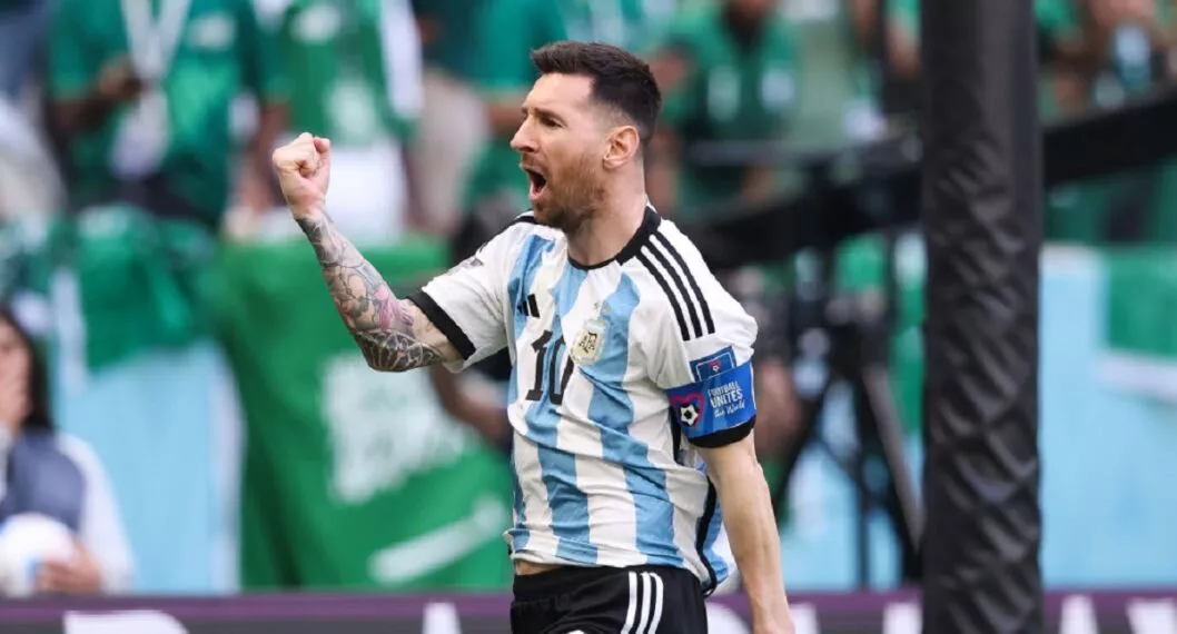 Gol Lionel Messi en Argentina vs. Arabia Saudita por Mundial Qatar 2022