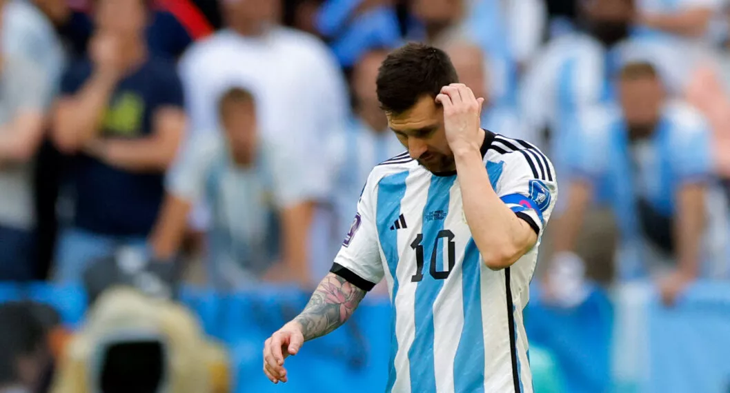 Críticas a Messi por partido Argentina vs. Arabia Saudita