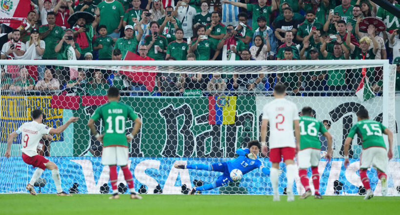 Penal Polonia contra México: Robert Lewandoswki falló el cobro  