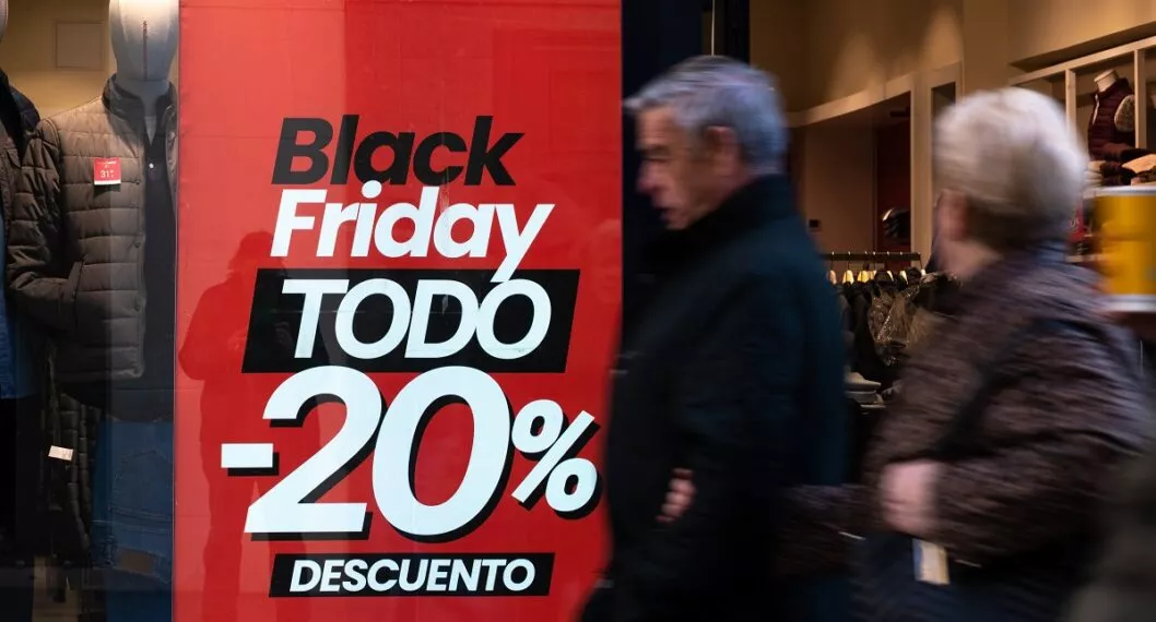 Promoción de 'Black friday' , en nota sobre cuándo es en Colombia