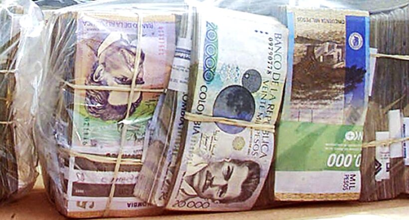 Dinero colombiano, por robos con cuenta de Bancolombia a través de WhatsApp