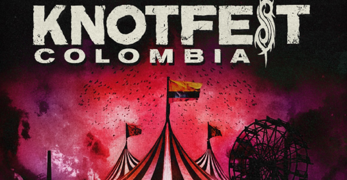 Imagen ilustrativa del Knotfest, Colombia. 