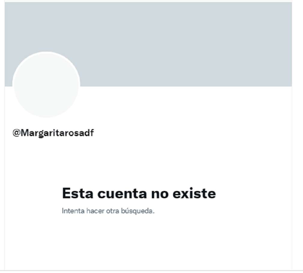 Twitter @Margaritarosadf
