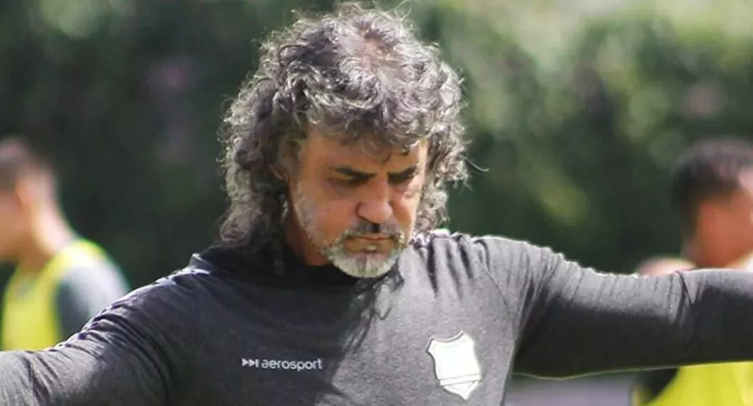 Leonel Álvarez, entrenador de Águilas Doradas.