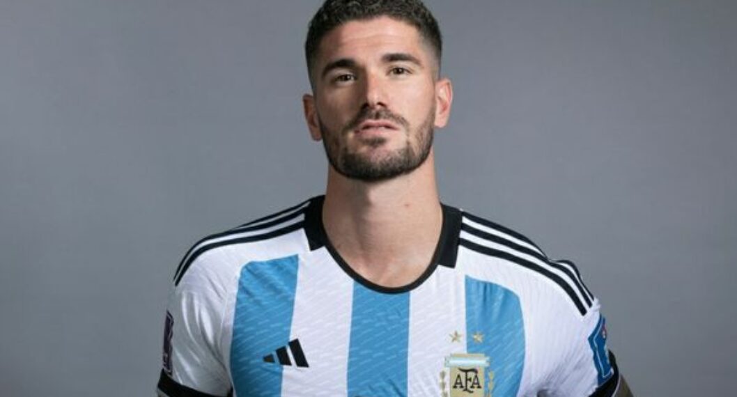 Rodrigo de Paul, centrocampista de la Selección Argentina.