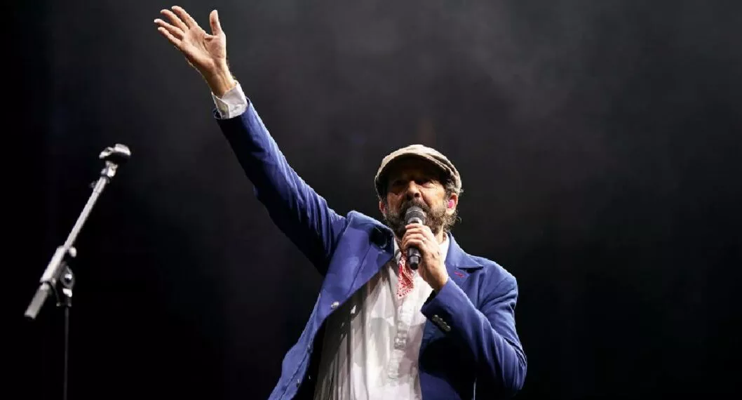 Foto del cantante Juan Luis Guerra a propósito de la cancelación de su concierto en Perú