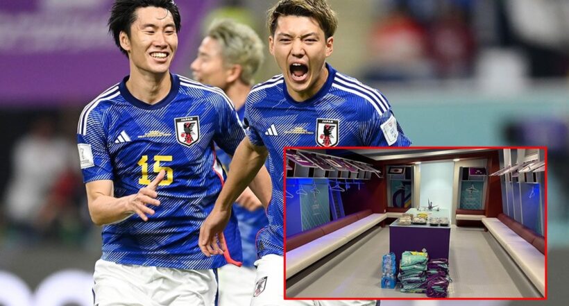 Mundial de Qatar 2022: Japón limpió su camerino luego de victoria ante Alemania