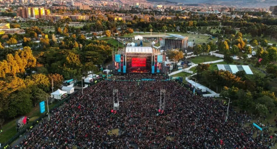 Conozca los cierres viales que habrá en el festival de Rock al Parque en Bogotá para este 2022. El evento se extenderá por dos fines de semana. 