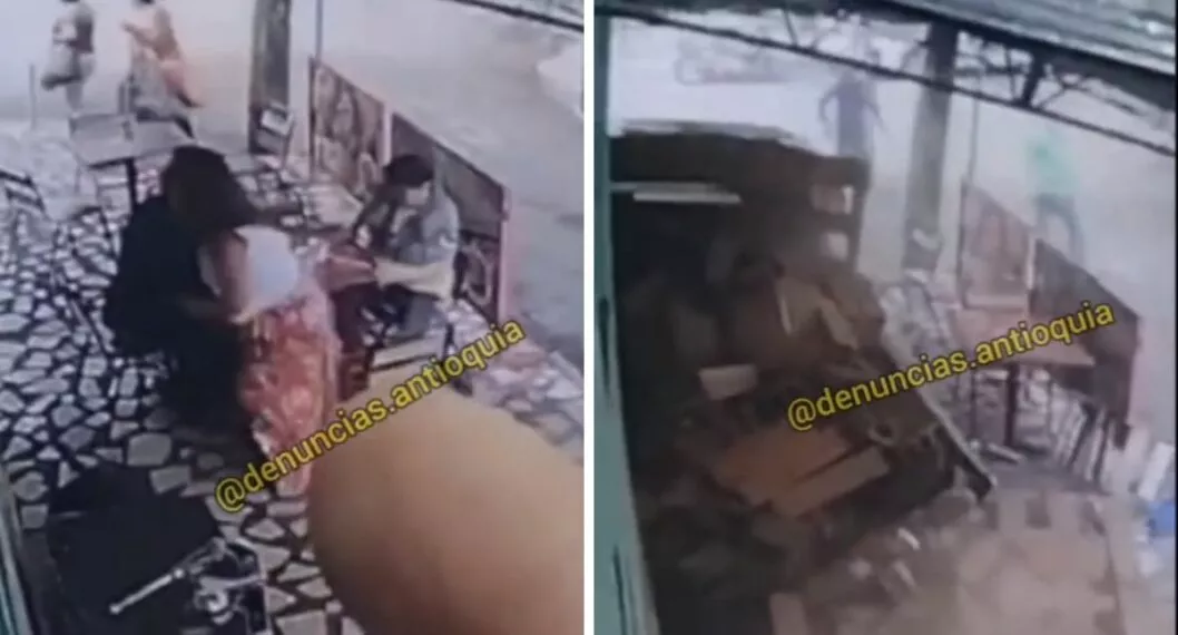 Camioneta con fallas se vino en reversa y arrolló a mujeres en Antioquia (video)