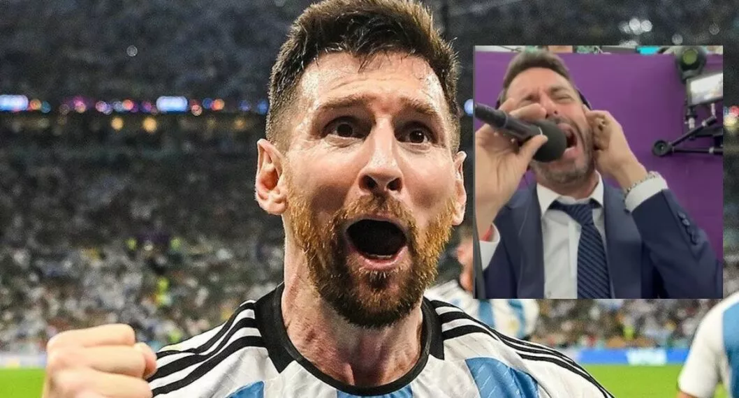 Mira el relato de Pablo Giralt en el triunfo de Argentina contra México. El narrador se emocionó con los goles de Messi y Enzo Fernández. 