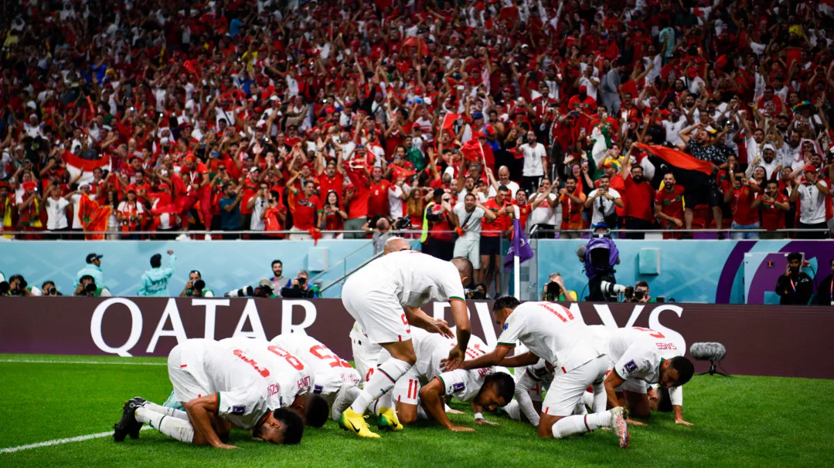 Marruecos venció a Bélgica 2-0 y lidera el grupo F del Mundial de Qatar 2022.