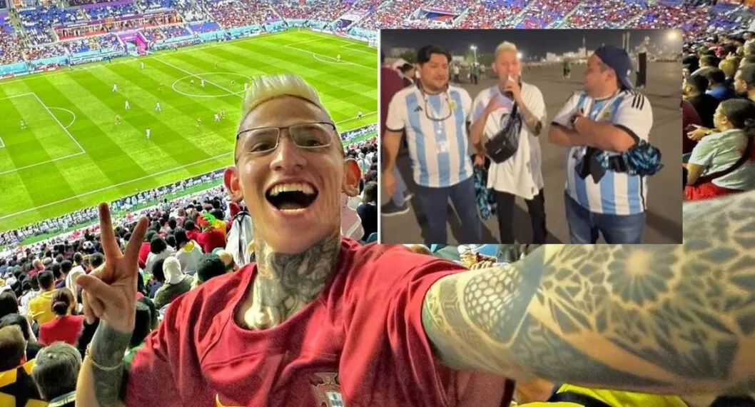 'La Liendra' presumió en sus redes sociales que puso a unos supuestos hinchas argentinos a decir que Cristiano es mejor que Lionel Messi.