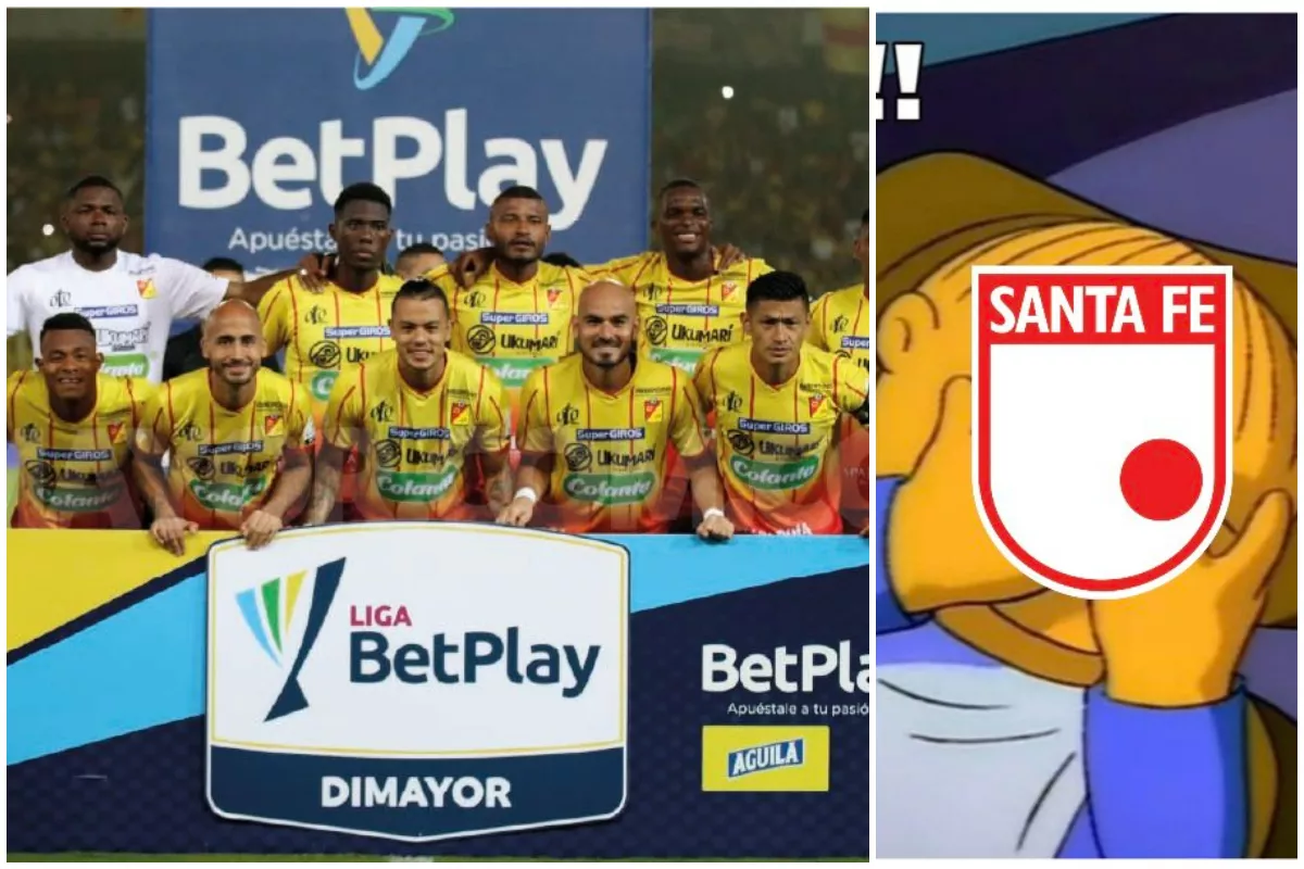 Memes a Santa Fe por el partido contra Pereira por goleada en Liga.