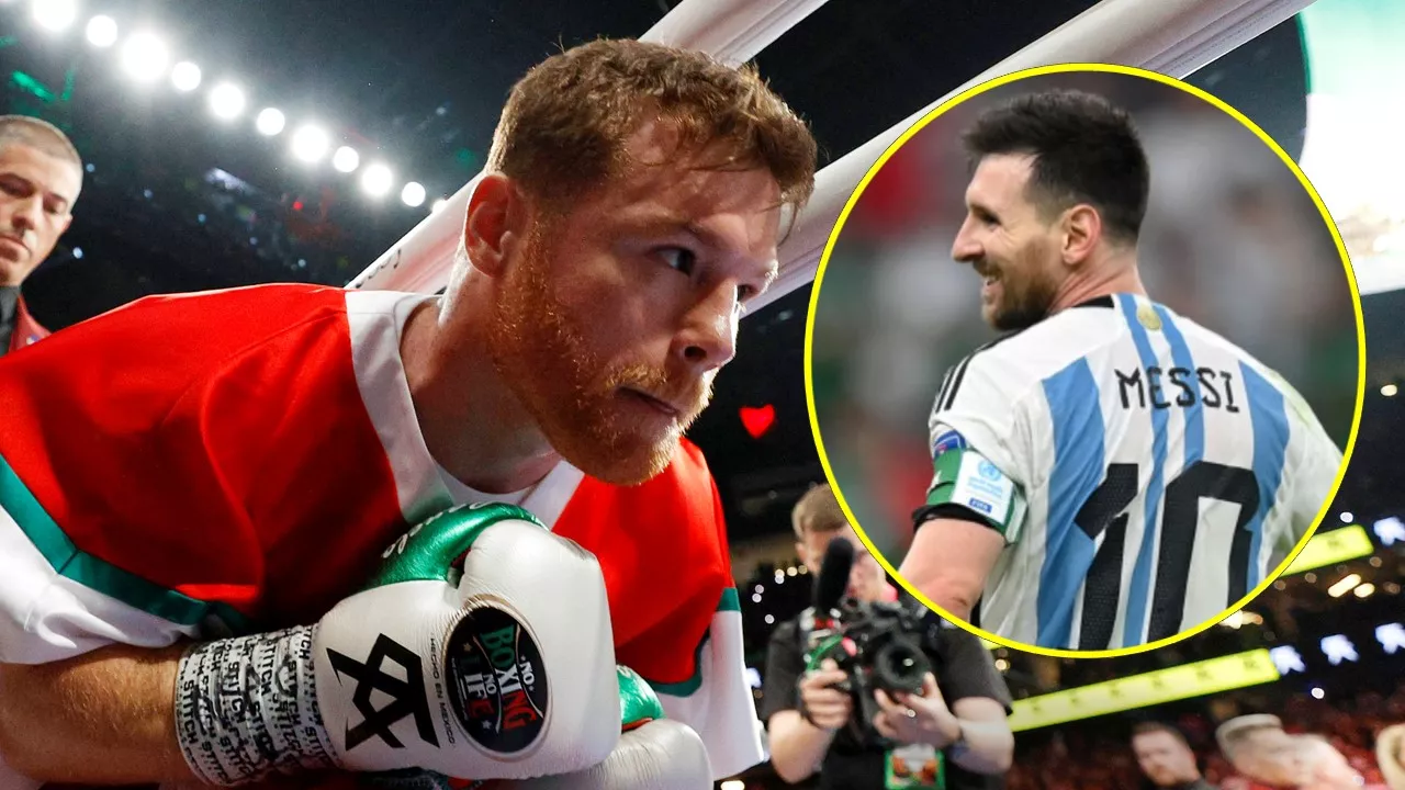 Canelo Álvarez publica mensajes contra Lionel Messi por camiseta de México.