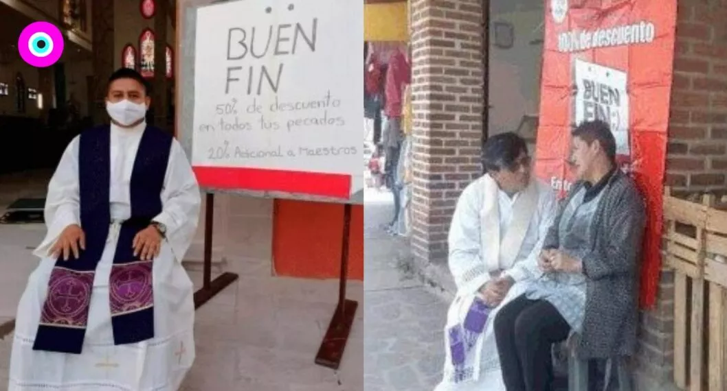 Sacerdotes mexicanos que sacaron promoción en el 'Black Friday'