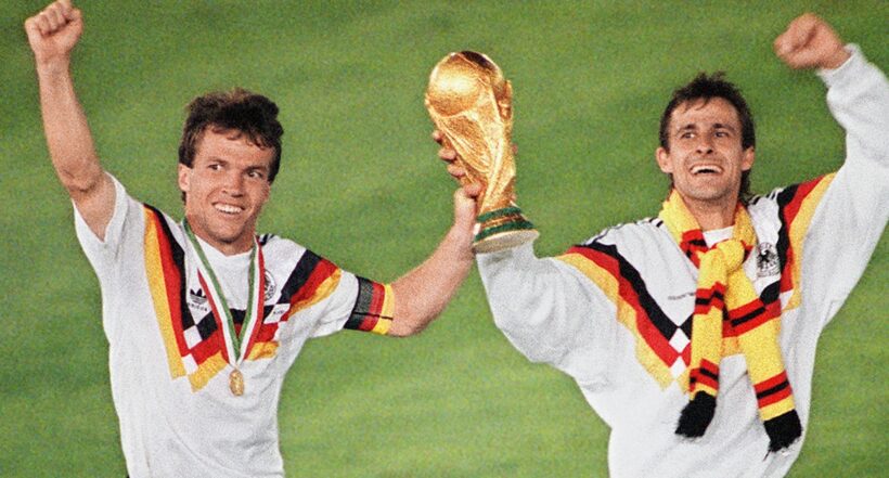 Revelan que Alemania ganó el Mundial Italia 1990 con uniforme hechos en Colombia