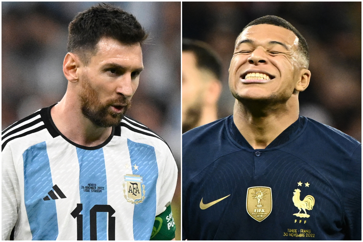 Cómo se enfrentan Argentina vs. Francia en el Mundial Qatar 2022.