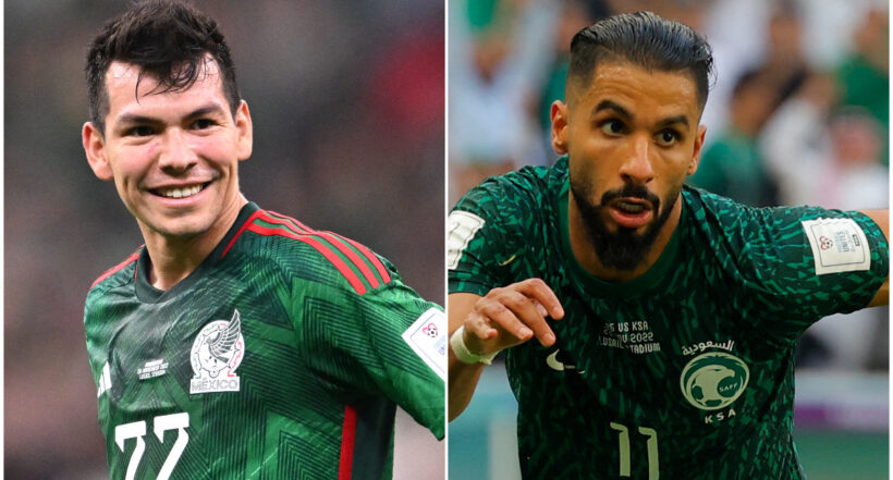 Partido de México vs. Arabia Saudita por Internet Mundial Qatar 2022.