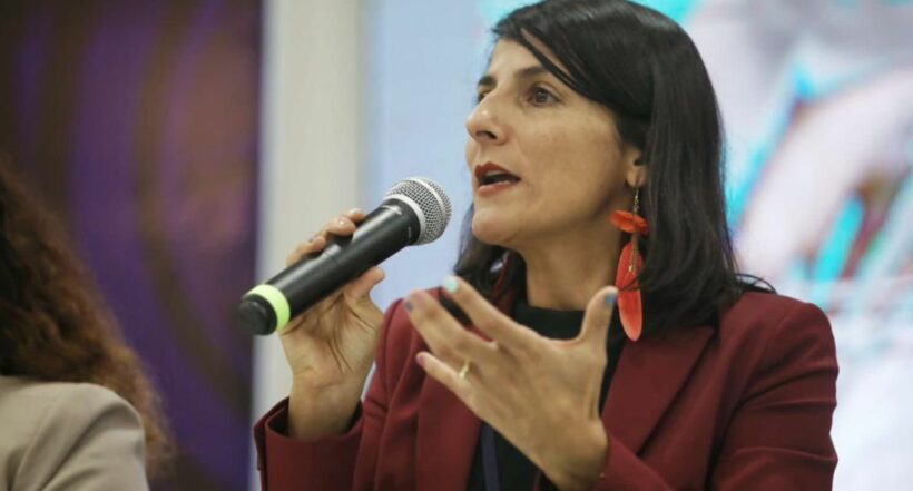 Foto de Irene Vélez, en nota de destapan olla en moción de censura a Minminas, Irene Vélez: video de ese momento