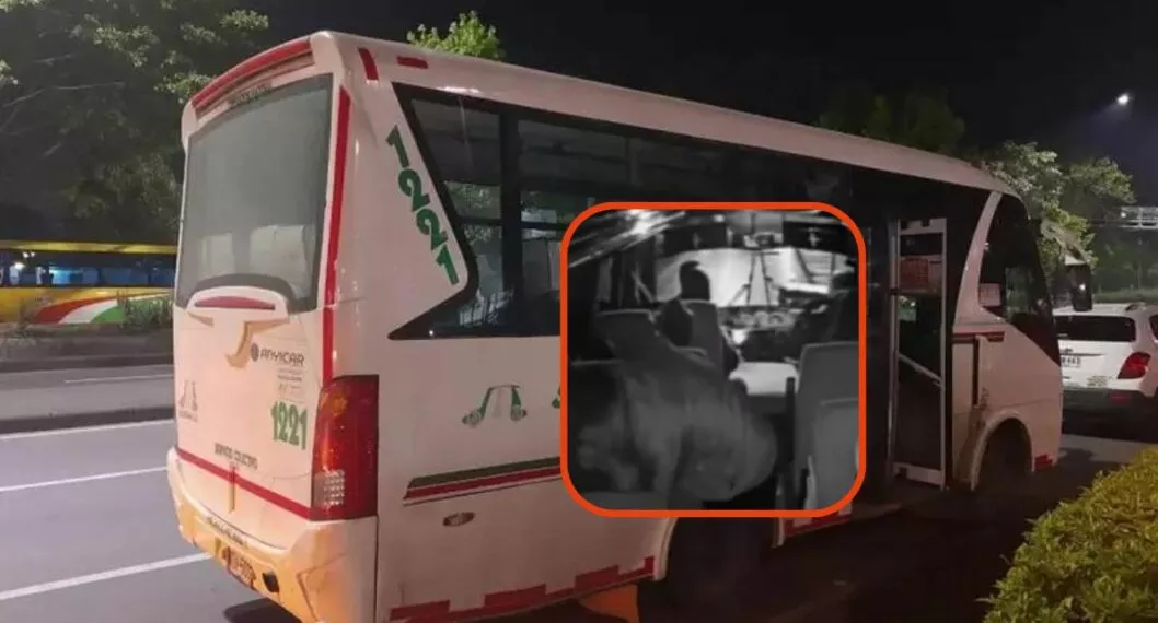 Ladrones empezaron a hacerse su diciembre asaltando un bus intermunicipal por la salida de la calle 80, en Bogotá. 