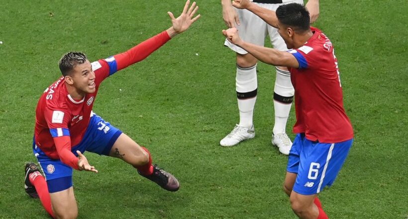 Fifa no le dio el gol a Juan Pablo Vargas en Costa Rica vs. Alemania