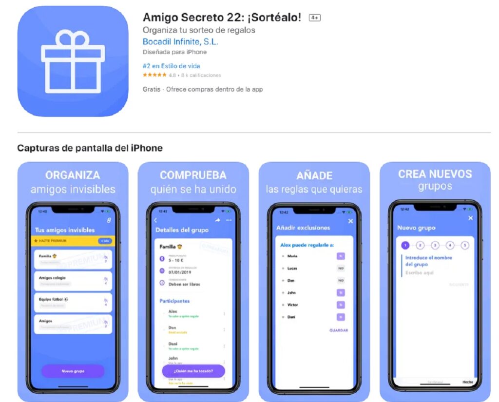Captura de pantalla ‘App Store’ 