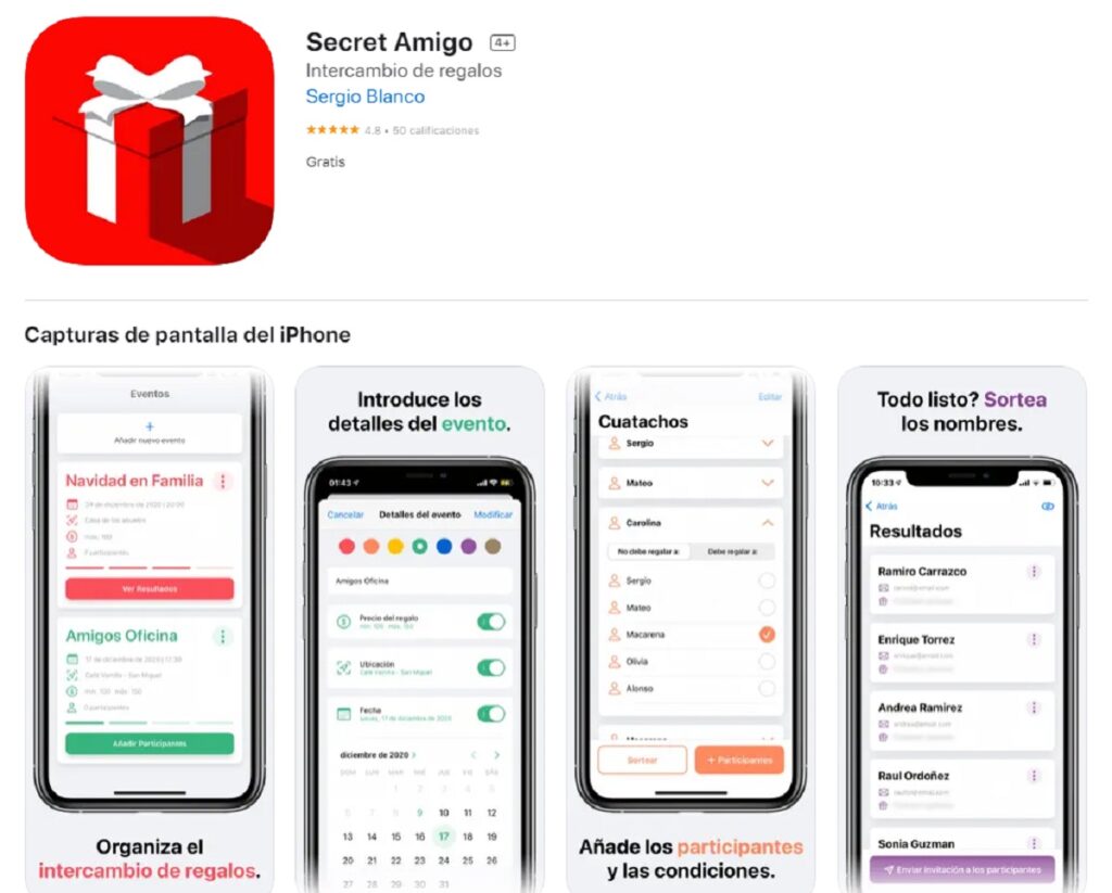 Captura de pantalla de 'App Store' 