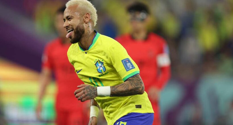 Foto de Neymar, en nota de Memes de Neymar, Brasil y Corea del Sur en Qatar 2022 reviven a Gokú y Parásito
