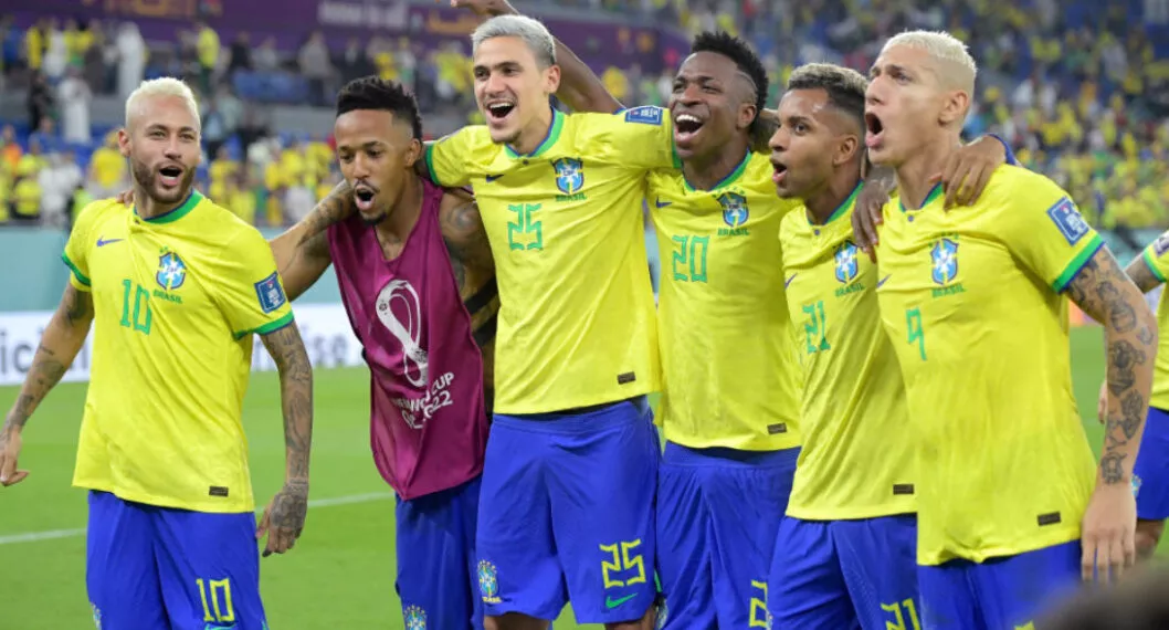 Brasil goleó, bailó y homenajeó a Pelé contra Corea del Sur; emotiva pancarta para 'O Rei'