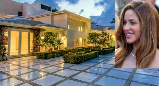Foto de la mansión de Shakira en Miami