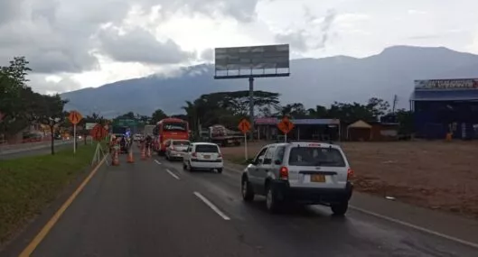 Suspenderán obras en vía Bogotá-Girardot para mejorar flujo en fin de año