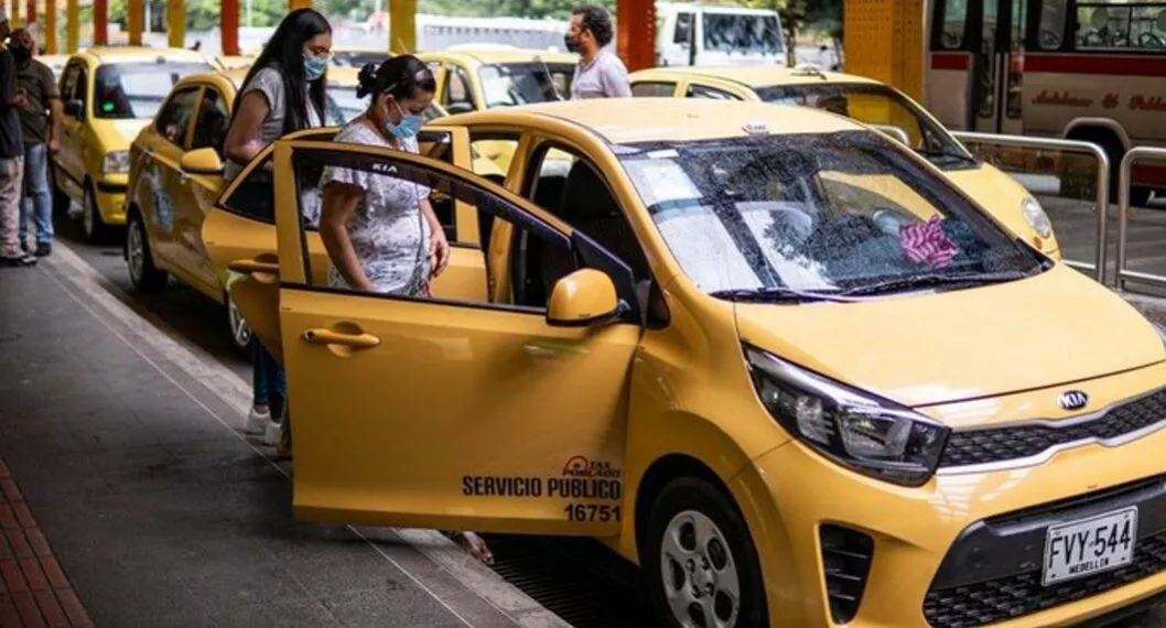 Tarifas de taxis Medellín 2023: precio de la mínima y el traslado al aeropuerto